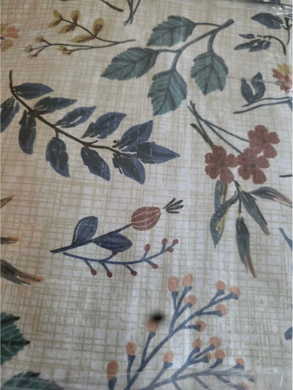 Lemiroe Cotton Comforter Set with Pillow Shams, Floral Design, 100% P